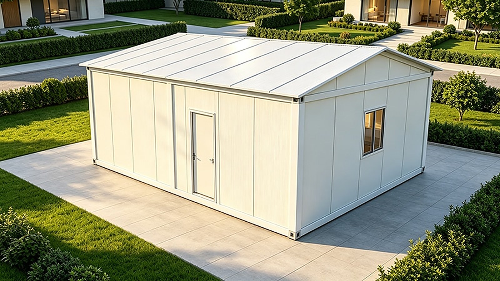 1 Bedroom 1 Living Room Fully Furnished Gable Roof Modular Prefab House - Image 3